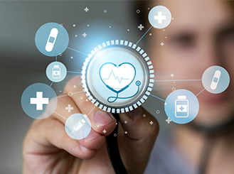 Healthcare team conducting professional care handover between shifts